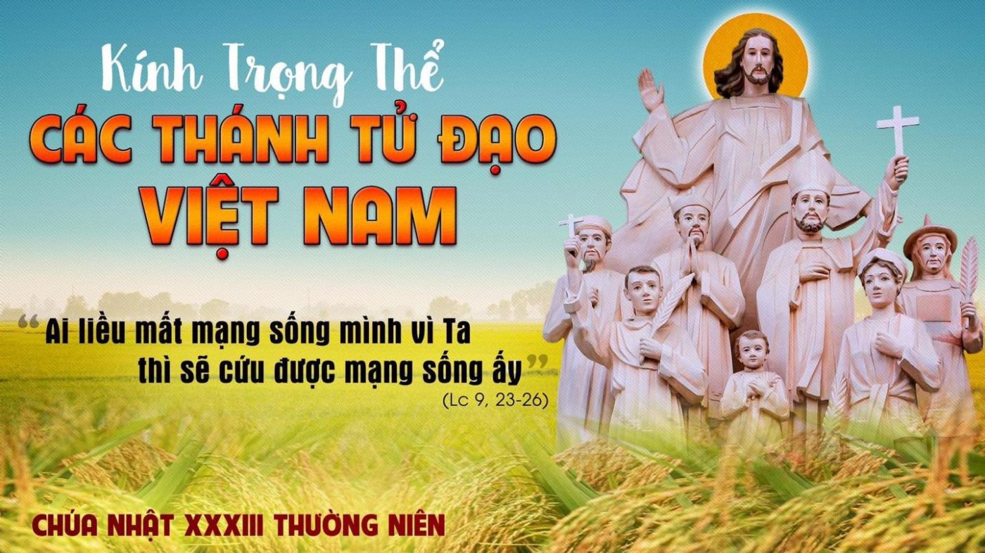 Ngày 17-11-2024 Chúa Nhật Tuần 33 Mùa Thường niên Lễ Các Thánh Tử Ðạo Việt Nam 7 466481120 972801774885598 2247396096636746260 n